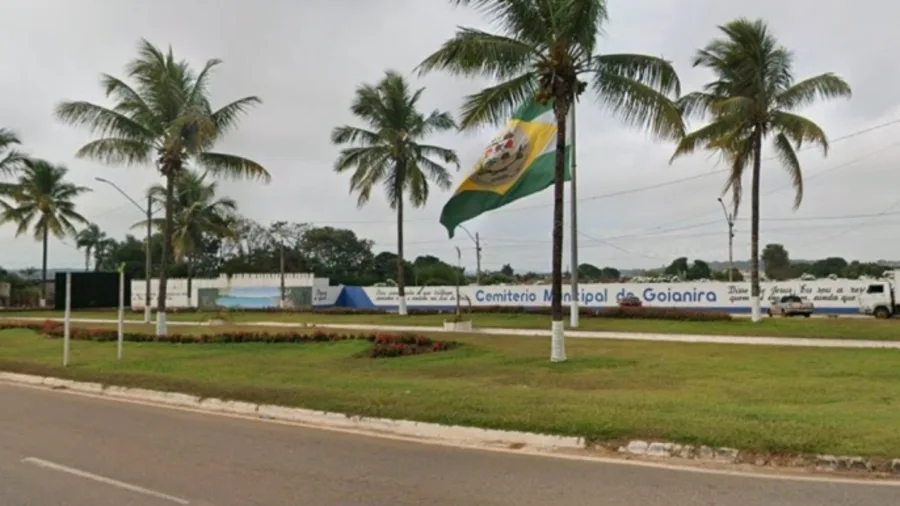 Rotatória da GO-070 na entrada de Goianira hoje